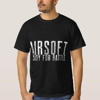 T-shirt Airsoft - Prêt pour le combat