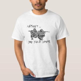 T-shirt airsoft trouver your des limites
