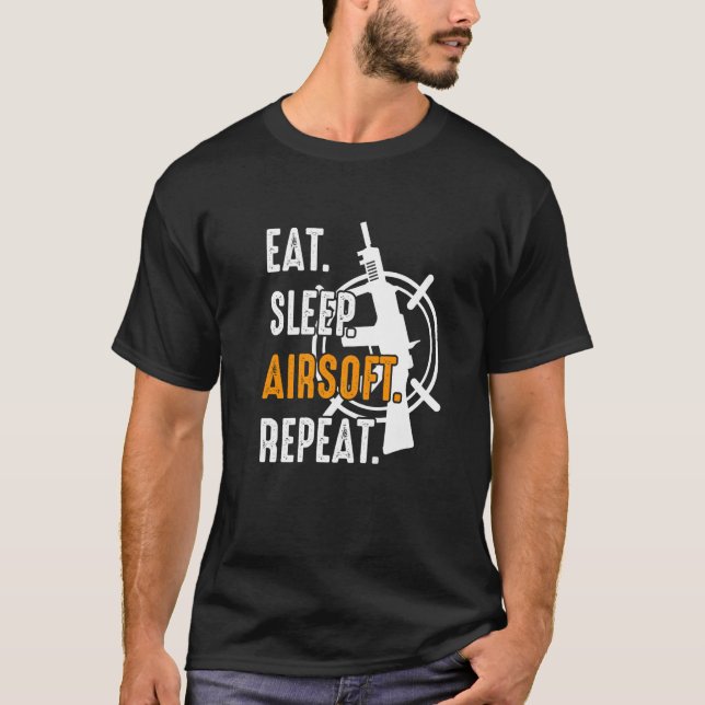 T-shirt Airsoft u2013 Professional Airsoft Modern Combat S (Devant)