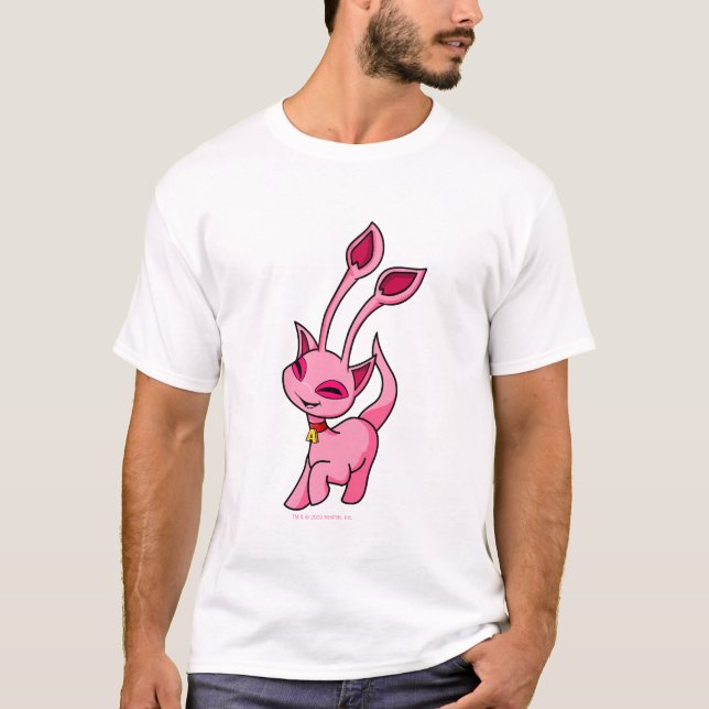 T-shirt Aisha rose caracolant (Devant)