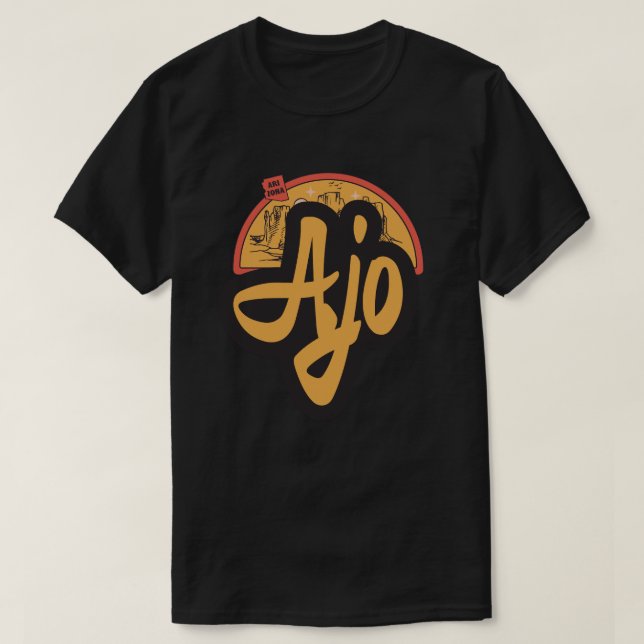 T-shirt Ajo, Arizona (Design devant)