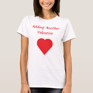 T-shirt Ajout d'une nouvelle Faire-part de grossesse Valen