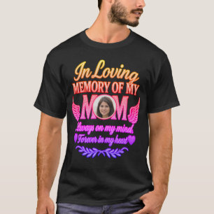 T-shirt Ajouter la mémoire photo de maman