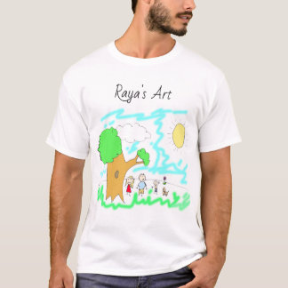 T-shirt Ajouter l'oeuvre de votre enfant à cette chemise