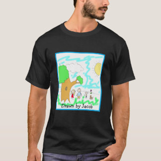 T-shirt Ajouter l'oeuvre de votre enfant à cette oeuvre