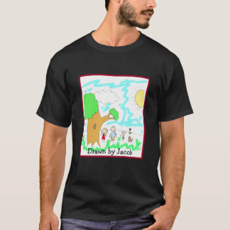 T-shirt Ajouter l'oeuvre de votre enfant à cette oeuvre