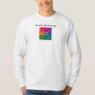 T-shirt Ajouter un logo d'entreprise Double face pour homm
