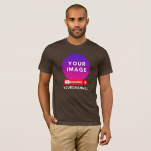 T-shirt Ajouter un nom de canal Youtube Photo