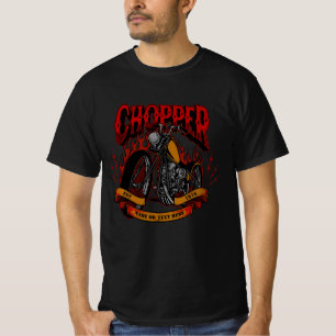 T-shirt Ajouter un nom Modifier le texte Red Chopper Motor