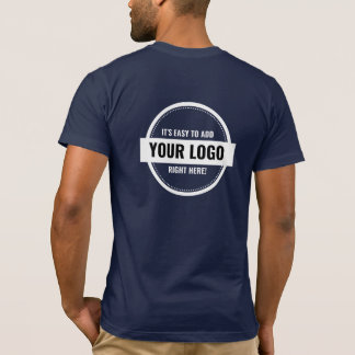 T-shirt Ajouter une chemise avant et arrière pour les peti