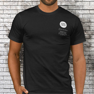 T-shirt Ajouter votre logo Promotion de texte personnalisé