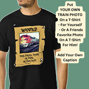 T-shirt Ajouter Votre Nom Texte Photo Diesel Recherché Tra