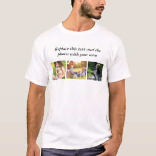T-shirt Ajouter votre propre texte et photos