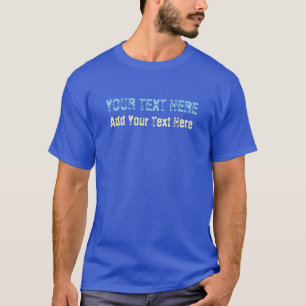 T-shirt Ajouter votre propre texte Slogan minimaliste mode
