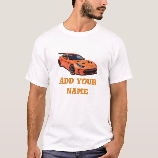 T-shirt Ajoutez votre nom sur la chemise | hazem alex (Devant)
