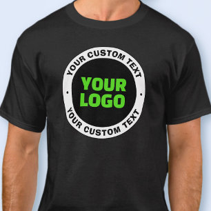 T-shirt Ajoutez votre propre logo d'entreprise ou votre co