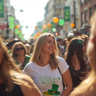 T-shirt ajusté pour femmes St. Patrick's Day