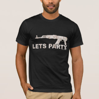 T-shirt AK47 laisse le regard sale de partie
