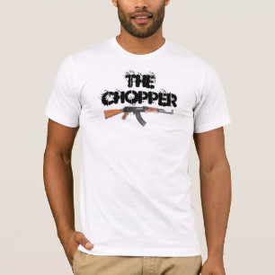 T-shirt AK47, le couperet, fusil d'assaut