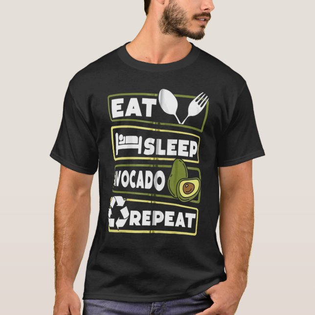 T-shirt Akiras Fudoavocado Tree Mexique Pear Plan (Devant)