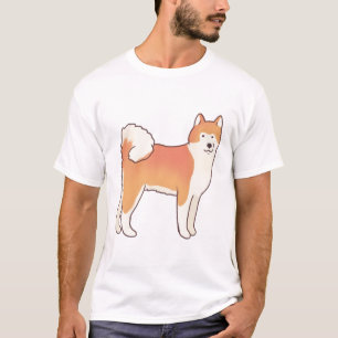 T-shirt Akita inu chien Magie
