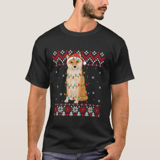 T-shirt Akita Inu Chien Santa Hat Hommes Femmes Enfants Vi