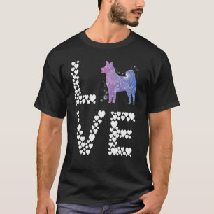 T-shirt Akita Love Heart Shiba Inu Akita Chien Akita Inu P