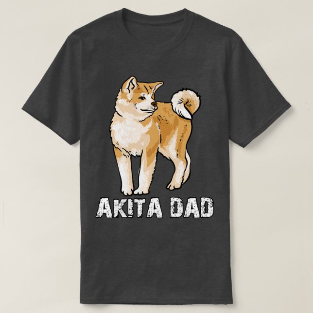 T-shirt Akita Papa (Design devant)