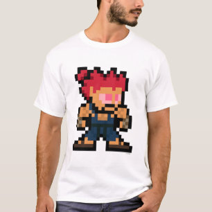 T-shirt Akuma à 8 bits