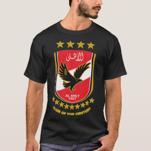 T-shirt Al-AHLY Football Club Nouveau logo 9 étoiles Clas