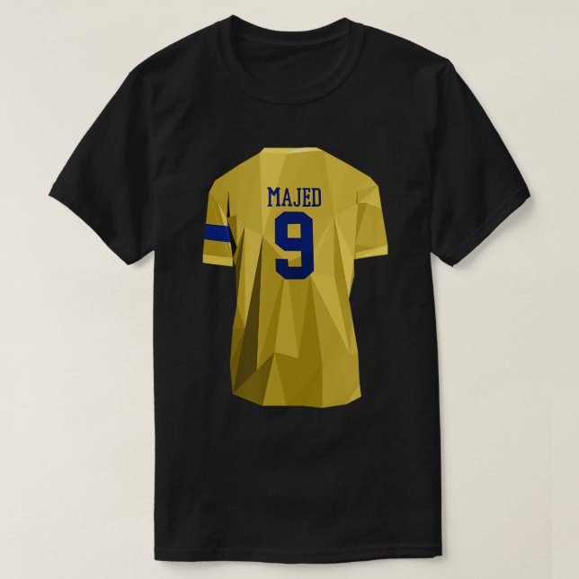 T-shirt Al Nassr Majed Club de football saoudien Jersey ca (Design devant)
