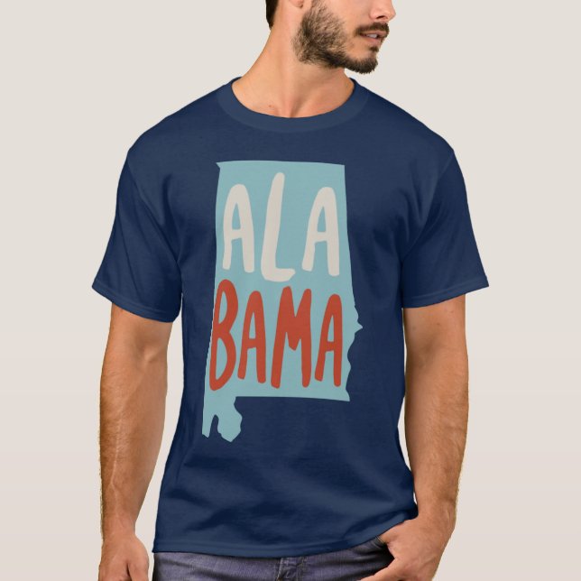 T-shirt Alabama 16 (Devant)
