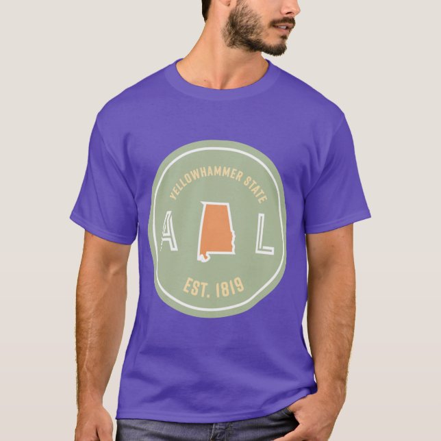 T-shirt Alabama 8 (Devant)