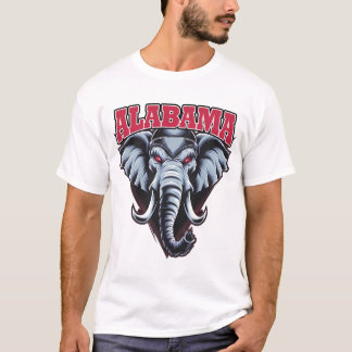 T-shirt Alabama AL Vintage Sports Design Cadeaux Hommes Fe