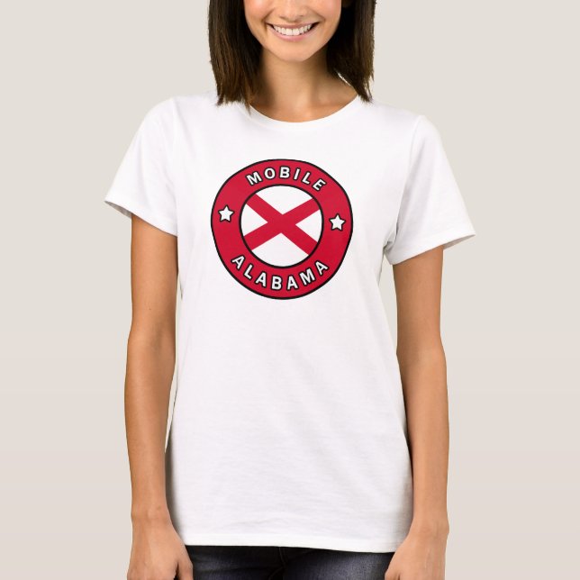 T-shirt Alabama mobile (Devant)