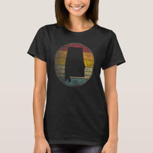 T-shirt Alabama Vintage dévêtu style rétro les années 70 8