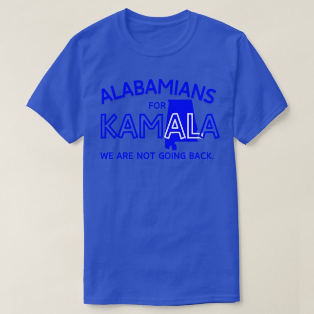 T-shirt Alabamiens pour Kamala (Design devant)