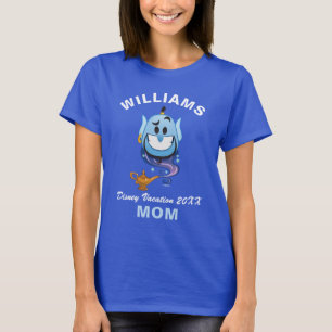 T-shirt Aladdin Emoji  Genie - Vacances familiales et anné