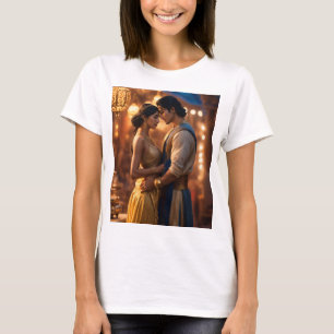 T-shirt Aladdin & jasmin desigen t shurt