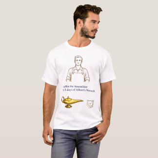 T-shirt Aladdin l'assembleur : les 12 jours de la clé d'Al