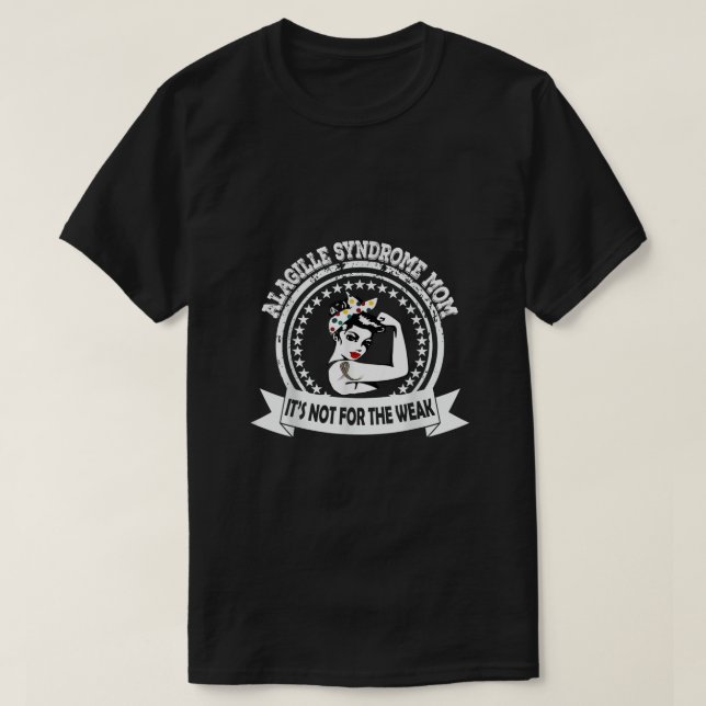 T-shirt Alagille syndrome maman conscience cadeau de chemi (Design devant)