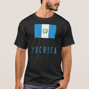 T-shirt Alan Flag Map Guatemala Chapin Alan Gran Puc