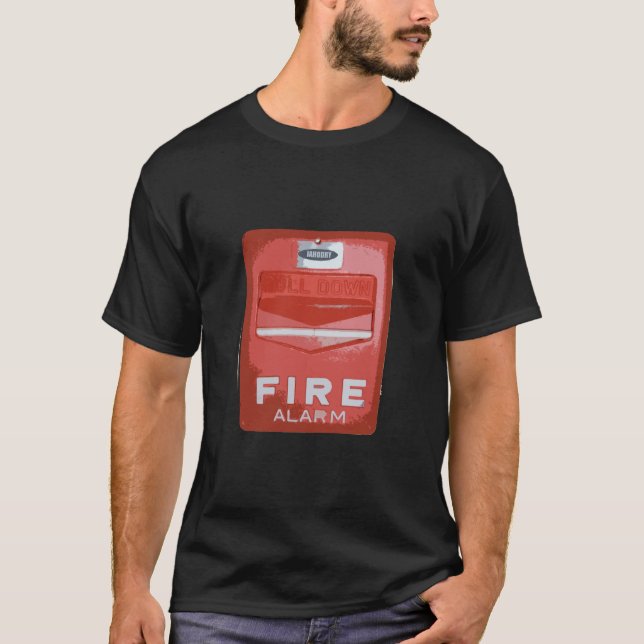 T-shirt Alarme d'incendie (Devant)