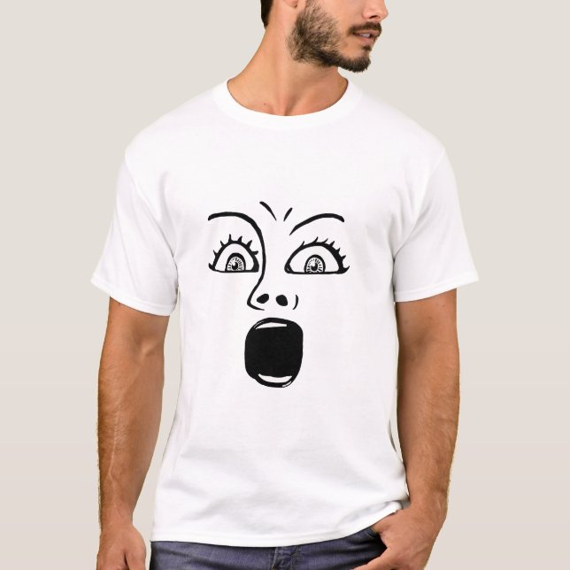 T-shirt ALARMÉ ! -Personnalisé (Devant)