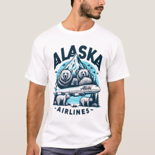 T-shirt Alaska Airlines