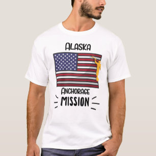 T-shirt Alaska Anchorage Mormon LDS Mission missionnaire
