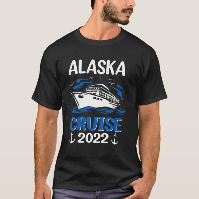 T-shirt Alaska Cruise 2022 Vacation Matching Family Group (Devant)
