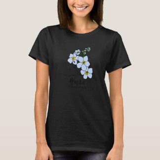T-shirt Alaska Forget Me Not Flower  