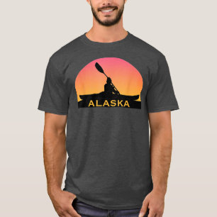 T-shirt ALASKA Kayak Souvenir I Love Kayaking