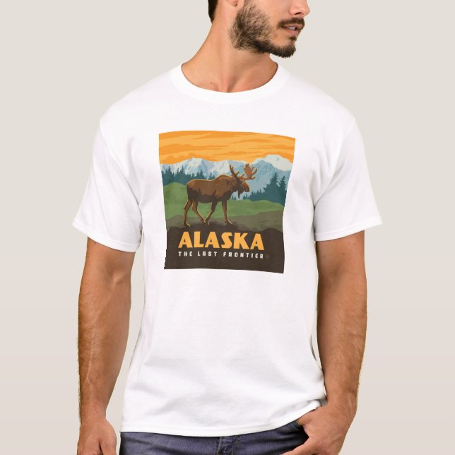 T-shirt Alaska | Oie frontière (Devant)